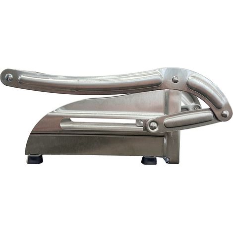 Pommes-Frites-Schneider, professioneller Pommes-Frites-Schneider, ein Gemüseschneider mit zwei Edelstahlklingen, ideal zum Schneiden von Kartoffeln, Gurken und anderem Gemüse und Obst (1/5)