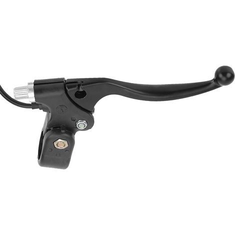 Levier de frein gauche (avec câble de frein) adapté aux petites motos tout-terrain, quads et scooters, cylindrée moteur 47cc/49cc. (1/5)