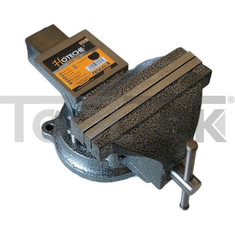MORSA DA BANCO GIREVOLE 150mm INCUDINE PROFESSIONALE GHISA E ACCIAIO