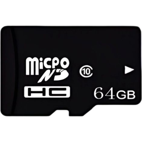 1 pièce Carte mémoire TF, capacité 64 Go, vitesse de transfert Classe 10, pour smartphone, enregistreur dashcam, caméra de surveillance (1/5)