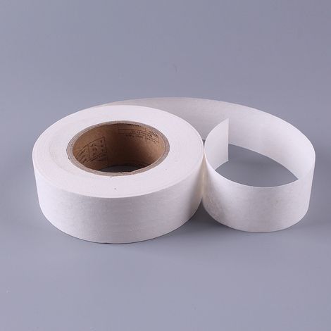 Ruban à joints en papier pour la réalisation de joints de plaques de plâtre en combinaison avec un revêtement - 75 m (1/4)