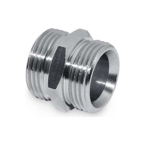 Simplex Kupplungsnippel , Doppelnippel 3/4''AG x 3/4'' AG (Eurokonus) 1 Stück vernickelt konisch dic