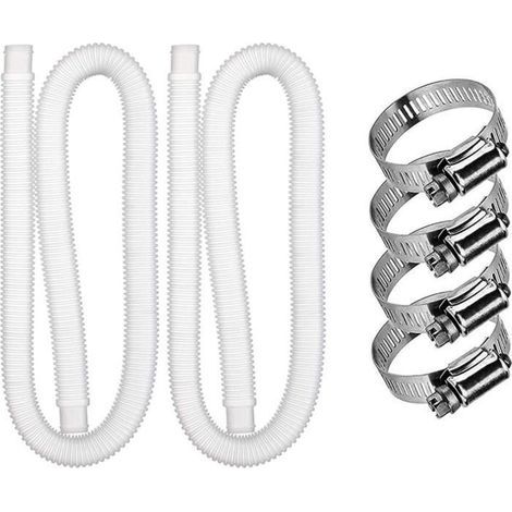 1-2 Pcs Pool Hose, 32mm Replacement Hose for Pool Pump with Drain Attachments[975]