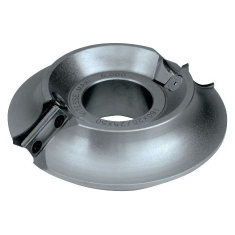 LEMAN Porte-Outils Quart de Rond Plaquettes D. 160 R. 20 mm 91091605020, Alesage 50 mm, Garantie 2 ans (1/5)