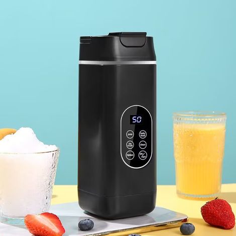 Extracteur de Jus Portable Multifonction Électrique Petit Presse-agrumes Séparateur Pulpe (1/5)