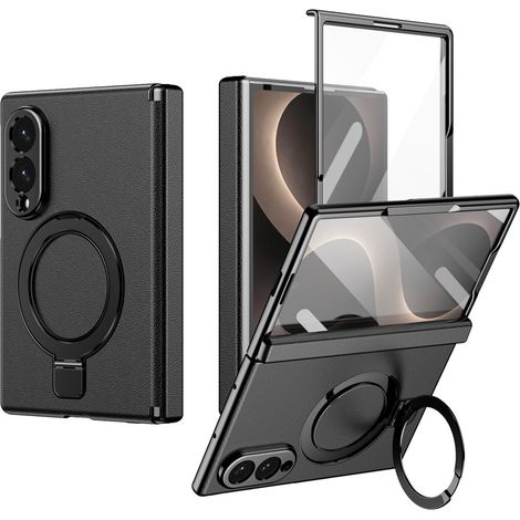 Funda para Samsung Galaxy Z Fold 8, con soporte y cristal para la pantalla externa, compatible con MagSafe, color negro. (1/5)