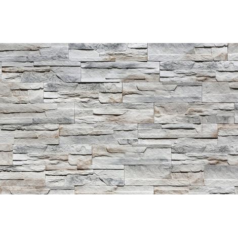 Baldosa de fachada de hormigón beige resistente a las heladas, 1 paquete, 0,5 m2
