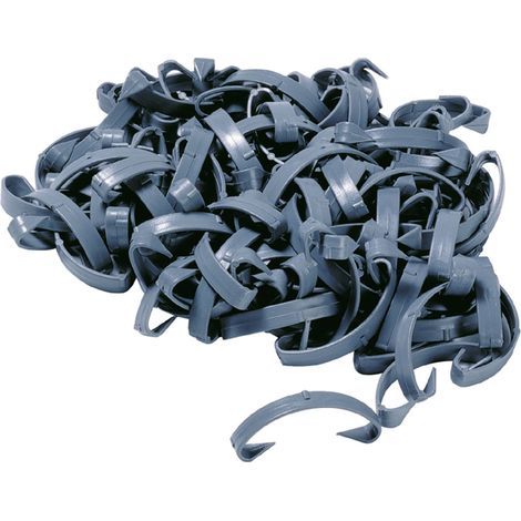 CLIMAPOR Clips de fermeture pour gaine d'isolation - sachet de 100 pces - 25 sach. (2.500 pces)