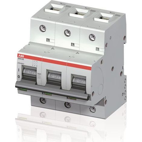 Disjoncteur S803B 3P 125A Courbe B Raccordement à vis - 16KA (4.5Modules) 2CCS813001R0845 ABB 745322 (1/2)