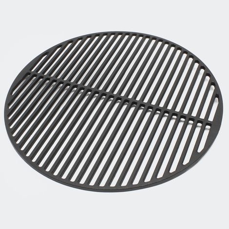 Le Poisson Qui Jardine – Grille de barbecue ronde en fonte 45 cm – Résistance à la chaleur – Répartition uniforme de la chaleur – Pour usage intensif extérieur (1/4)