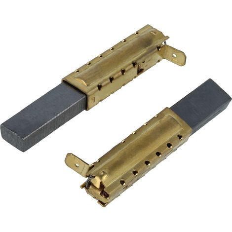 vhbw 2x Kohlebürste kompatibel mit Flex S 36 Industriestaubsauger, Nass-/Trockensauger