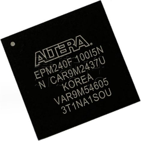Set of 5 microcontroller (MCU) integrated circuits (ICs) EPM240F100I5N