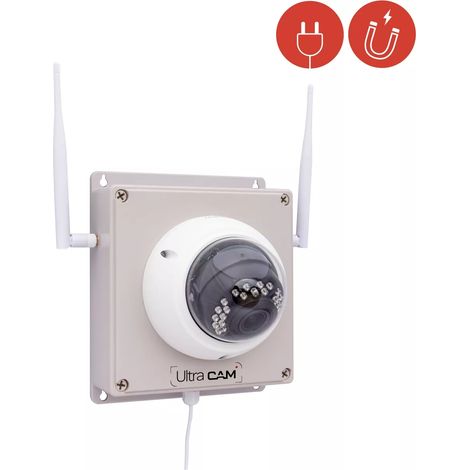 Contrôleur 4G (aimanté) + Caméra 4K / Intelligente / Vision nocturne / Zoom 5X / IP66 / IK10 + Carte SD (UltraCAM) (1/5)