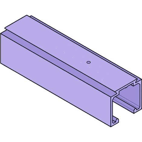 Rail pour porte suspendue charge max 40 kg 0400/1 - 4000 mm - KRONA KOBLENZ