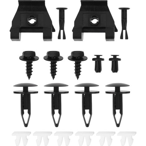 17 Pièces Lot de Clips de Fixation Pare-Choc Avant Auto 1507-8238 Compatible avec Corolla 2009-2019 (1/5)