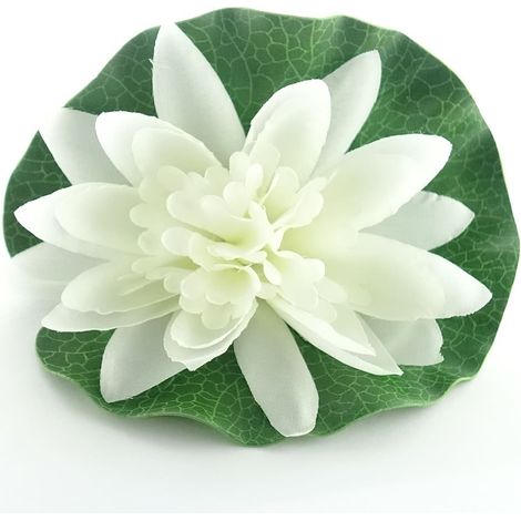 Kaemingk Lotusblüte weiß Ø 13 cm - Kunstblumen (1/2)