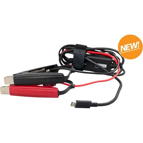 Cable de carga con pinzas para cargador CS FREE CTEK