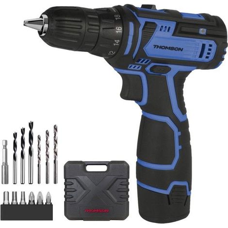 Thomson - Viodrill12 - Perceuse-visseuse Sans Fil 12v - 20nm - 2 Vitesses - Mandrin 10mm (1/5)