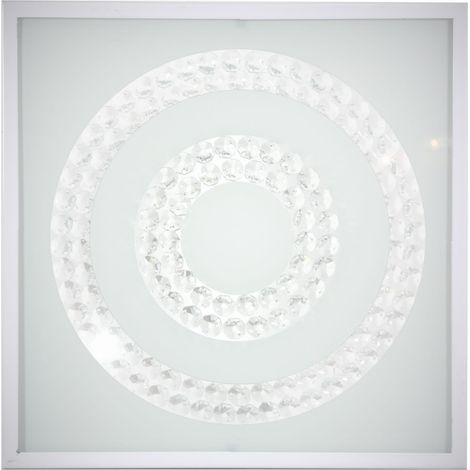 Plafoniera Candellux LUX 10-64493 LED 16W 4000K 29x29 bianca (1/2)