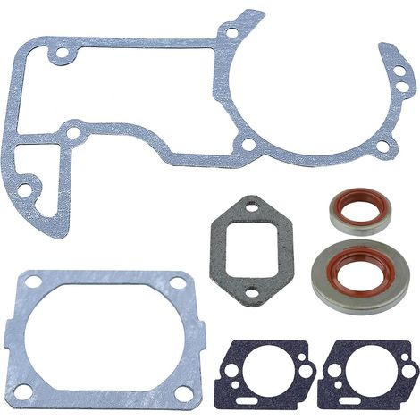 Jeu de joints Kit de joints de moteur de tronçonneuse avec joints d'huile Compatible pour Stihl 066 MS660 Kit de joints de cylindre pour Stihl MS650 064 (1/5)
