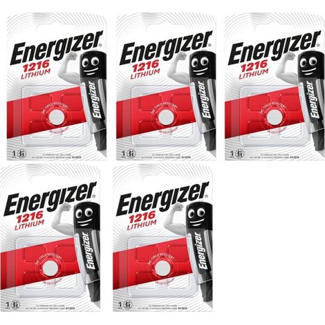 .5 piles Energizer CR1216.