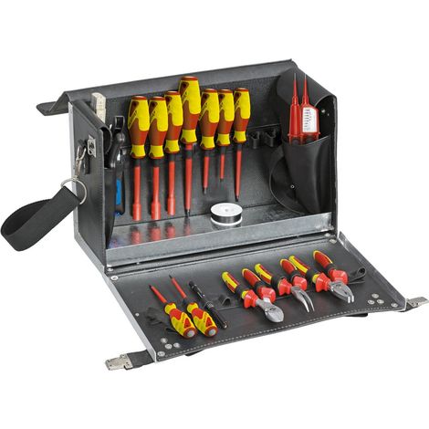 1091 Elektro-Werkzeugkoffer 18-teilig (1/5)