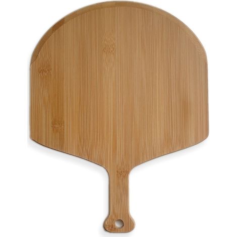 Plateau à pizza en bambou, spatule carrée à pizza, plateau à pain, plateau à pizza en bois style western (1/5)