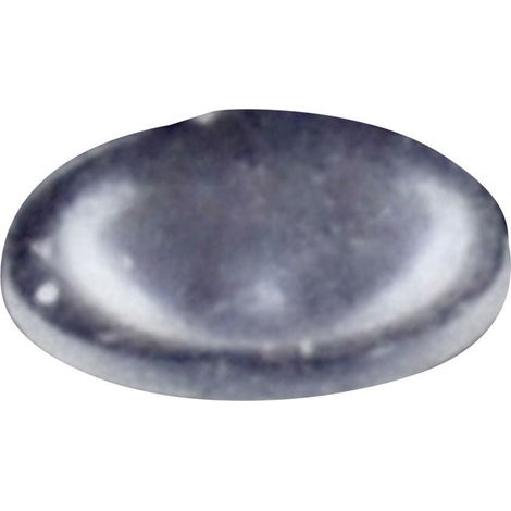 TOOLCRAFT PD2006C Gerätefuß selbstklebend, rund Transparent (Ø x H) 6.4 mm x 1.9 mm 1 St.