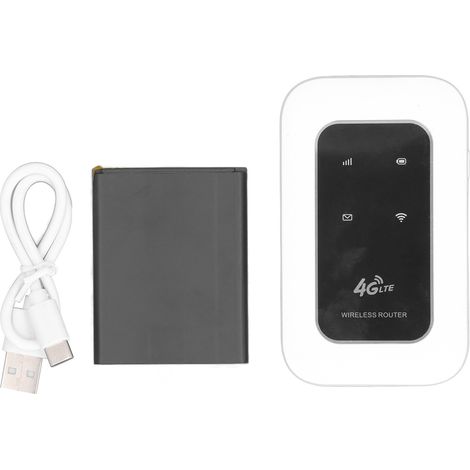 4G LTE WiFi portable 300Mbps débloqué WiFi Hotspot Routeur avec emplacement pour carte SIM pour smartphone Tablette Ordinateur portable (1/5)