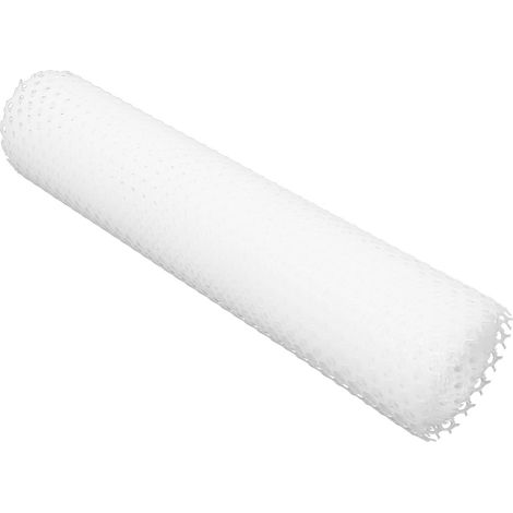 Kunststoff Hühnerdrahtzaun 0 4X3M Weiß Maschenzaun für
