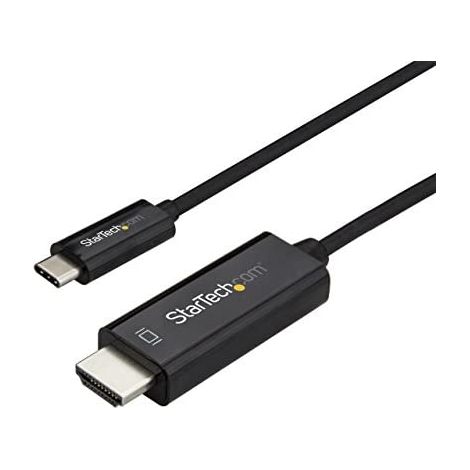 startechcom CDP2HD3MBNL câble USB-C vers HDMI noir 3 mètres (1/3)