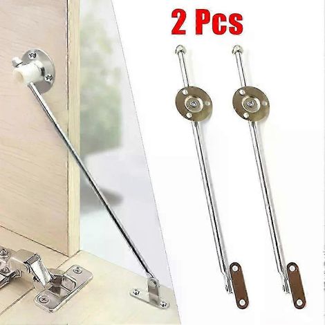 Butée de porte plate pour porte relevable, compatible avec les charnières à charnière rabattables pour portes de placard/armoire, outil de 230 mm, tige de traction pour meubles, disque de traction - J (1/5)