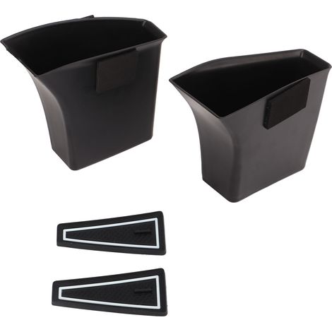 de 2 boîtes de rangement pour portières de voiture en ABS (1/5)
