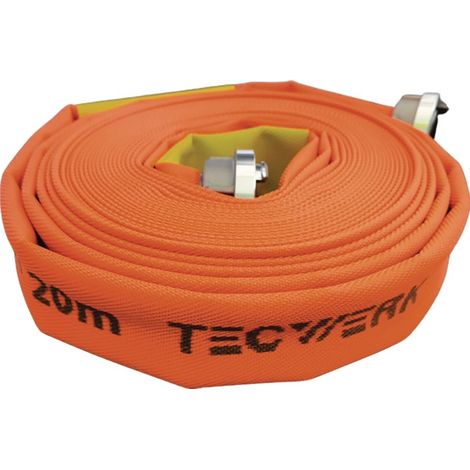 Tuyau de construction/industriel ID 75mm L.20m orange fluo Rl.TECWERK (1/3)