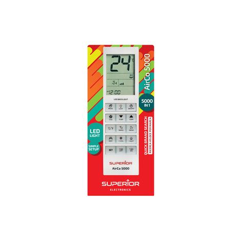 TELECOMANDO CLIMATIZZATORE UNIVERSALE SUPERIOR- 1,0 pz