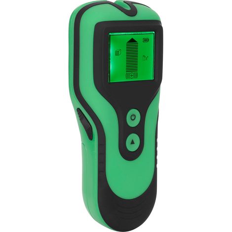 Détecteur de montants métalliques et bois 3 en 1, portable et multifonctionnel, avec écran LCD (vert) (1/5)