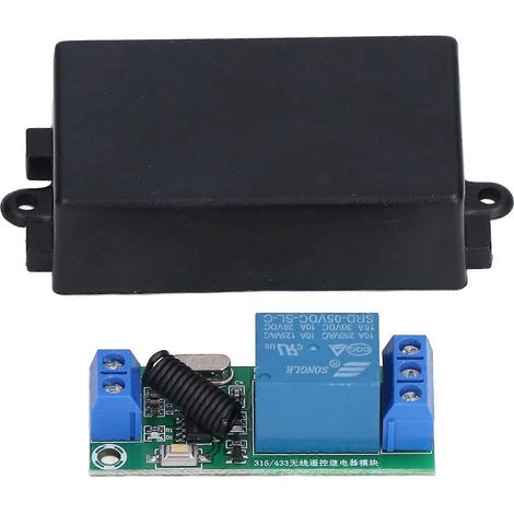 Lernfähiges, drahtloses, intelligentes Relaismodul mit Gehäuse, 1-Wege, 5 V