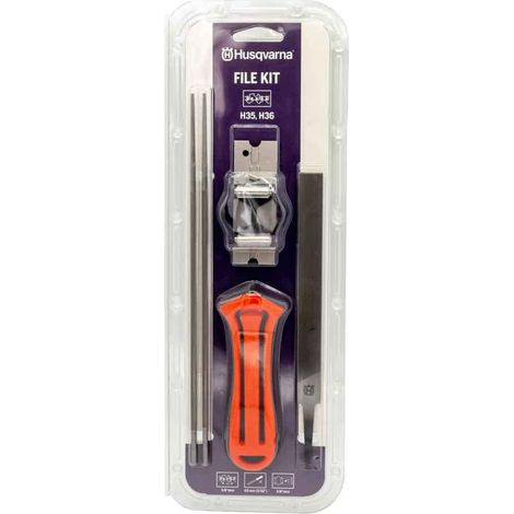Sharpering et ensemble de nettoyage Husqvarna Hobby 505698138 pour les chaînes 3/8 '' (1/3)