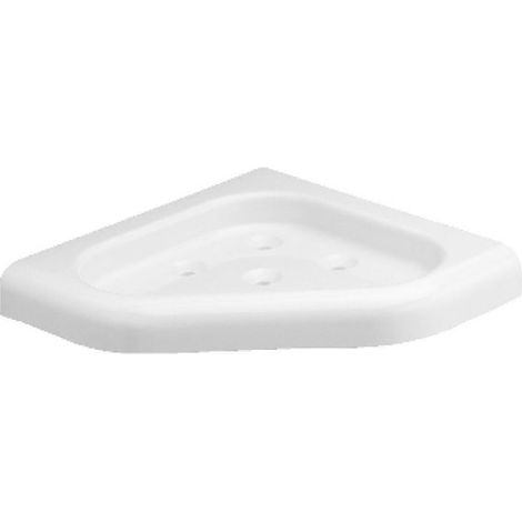 PORTA SAPONE ANGOLARE SERIE LUCA Bianco