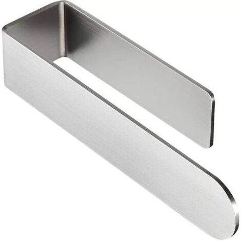 HOLESS - Porte-serviettes de salle de bain - Acier inoxydable - Adhésif puissant 3M - Sans perçage - Facile à installer - Utilisation sur surfaces lisses - Supporte jusqu'à 5 kg - Longueur 23