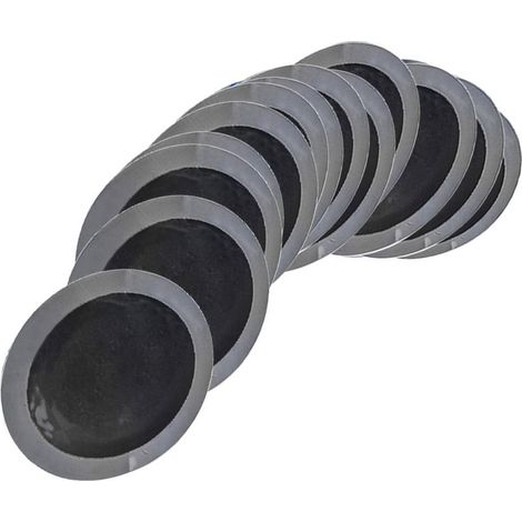 Boîte de 150 rustines rondes en caoutchouc naturel de 42 mm pour pneus de voiture, réparation à froid, sans chambre à air. (1/5)