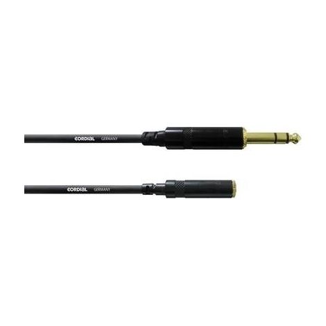 Cordial CFM 3 VY Audio Prolunga [1x Spina jack da 6.3 mm - 1x Presa jack da 3.5 mm] 3.00 m