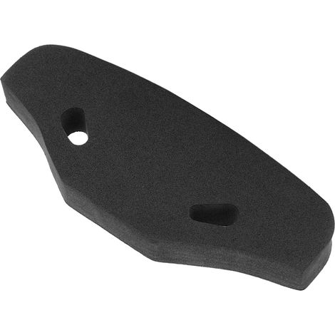 Stoßfester Schaumstoff-Frontstoßfänger für Tamiya TT01 TT02 1/10 RC-Cars, schwarz (1/5)