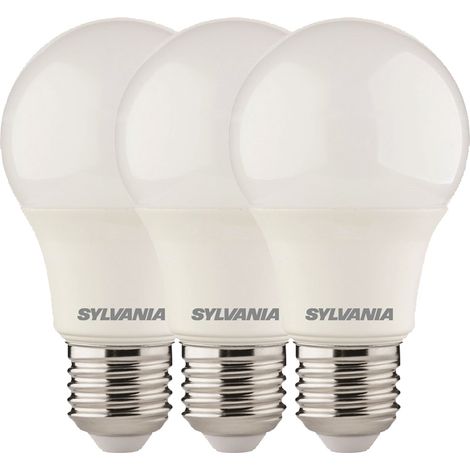 Ampoules Led Std Multi-directionnelles 8w Blc Neutre E27 Lot De 3 - Sylvania