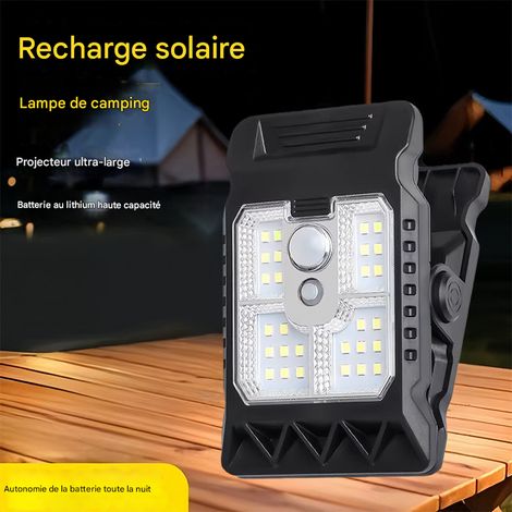 lampe solaire a pince mini pour exterieur detection de mouvement murale pour maison porte d entree cour exterieure 11 2x7 6 cm (1/4)