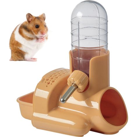 Abreuvoir pour Hamsters Maison Hamster Mangeoire pour Hamsters Petite Bouteille d'eau Abreuvoir Suspendu avec - MMCD-ZGL-05422 (1/5)