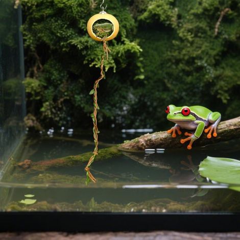Cachette Araignée Sauteuse Reptile - 1, Décor Terrarium, Gecko Petite Animal Cuneary (1/5)