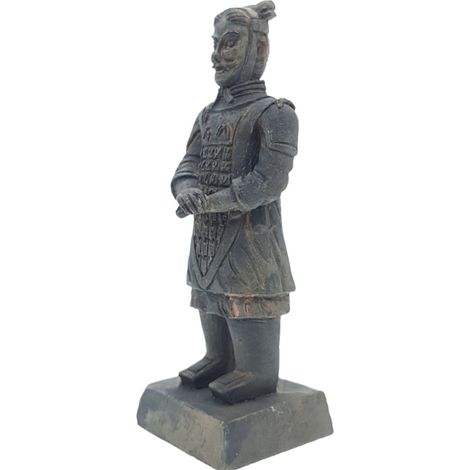 Statuette guerrier chinois Qin 5 L, hauteur 14 cm, décoration aquarium - animallparadise (1/5)