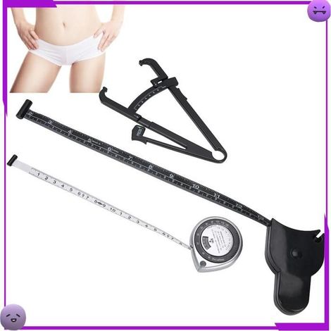 AUCUNE testeur de graisse Règle de Mesure du Corps, Pied à Coulisse, Ruban à Mesurer pour la Taille, les Jambes, beaute specifique (1/5)