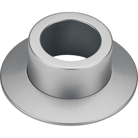 Couvercle de compteur d'eau sans bouchon aveugle, finition métallisée argentée, compatible avec KOAX, Metrona 307/2, Techem Vario-S, ABB, Pollumuk